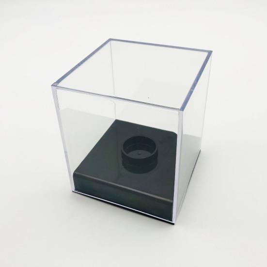 Прозрачная пыленепроницаемая водонепроницаемая акриловая коробка для хранения и демонстрации софтбольных мячей, защищающая от УФ-лучей, универсальная, спортивные товары