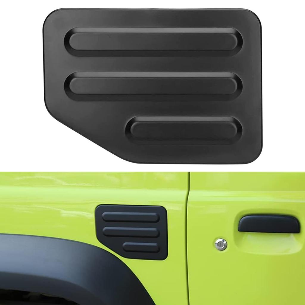 Новый Suzuki Jimny Крышка лючка бензобака Jimny Sierra Бензобак Топливный бак Внешняя часть Защита от царапин и пятен Индивидуальный дизайн JB64/JB74 Крышка, Крышка, Колпачок, Деталь, Устойчивый,