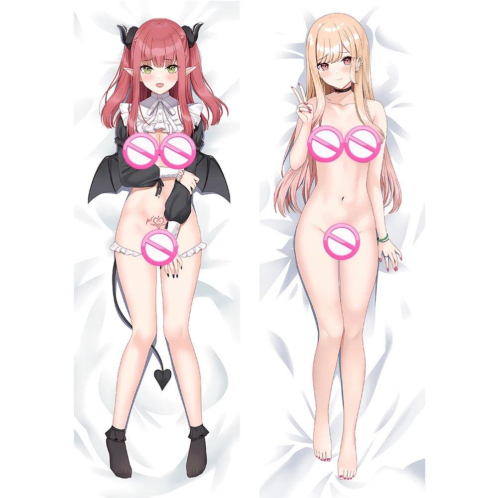 НОВЫЙ японский аниме My Dress Up Darling Marin Kitagawa Dakimakura, обнимающая наволочка для тела, косплей, отаку, наволочка