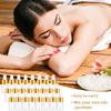 Beautywen 50 Pcs Mini Essential Oil Dropper Bottle 3Ml Clear Glass Dropper Vails With Gold Color Plating Ring