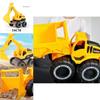 Durable Abs Plastic Engineering Construction Truck Excavator Digger Vehicle Car Toy