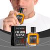 Men's Whiskey Scented Perfume 50ml Long-lasting Light Woody Fragrance Exquisite Bottle Design Radiates Charm