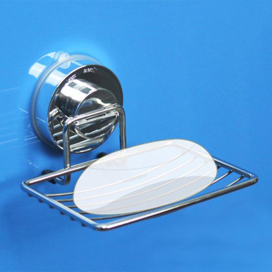 Вакуумная мыльница из нержавеющей стали, эстетичный дизайн, держатель для мыла для душа