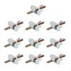 10 Pieces (M6*60) Parrot Perches Fixing Screws Metal Bird Cage Screw Kits Hardware for