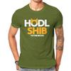 Футболка Hodl Shib Сиба-ину Крипто Криптовалюта Монета Хип-хоп Футболка Штуки Предложения Мужские Топы Футболки Модные Футболки