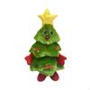 Singing Dancing Christmas Tree Doll 15” Ornaments Soft Novelty Plush Toy