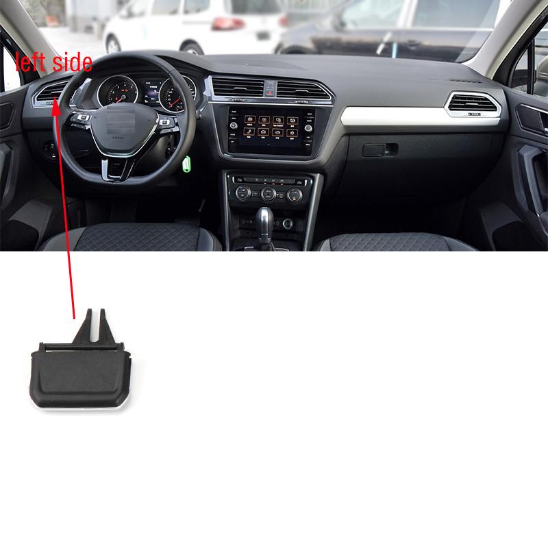 Для VW Tiguan MK2 2017 2018 Автомобильная передняя панель кондиционера на выходе A/C вентиляционные отверстия для кондиционера зажим для вкладки