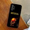 Чехол для телефона Sepultura (Хэви-метал группа) для Samsung Galaxy S24 S23 S22 S21 S20 A24 A34 A54 A53 N20 M54 Fe Plus Ultra