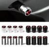 vhcp9 4pcs Car Metal Wheel Tire Valve Cover Stem Caps Accessories For Mitsubishi Lancer 9 Asx 1200 Eclipse Pajero Outlander