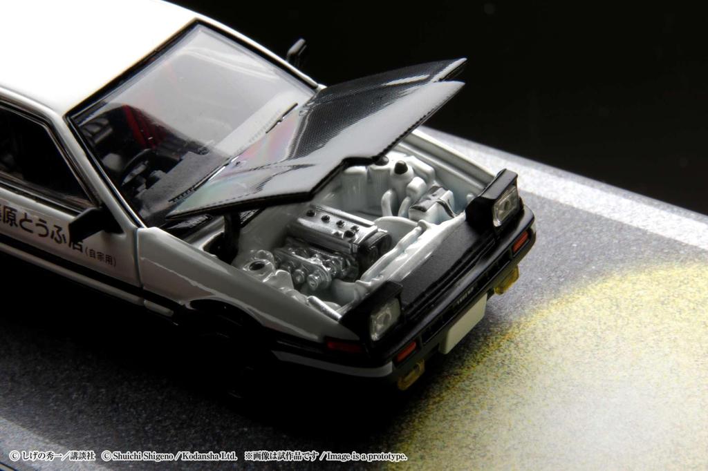 HJ64 Toyota Sprinter Trueno GT APEX Initial D engine model VS Tomoyuki Tate Finished product 1/64 (AE86) /