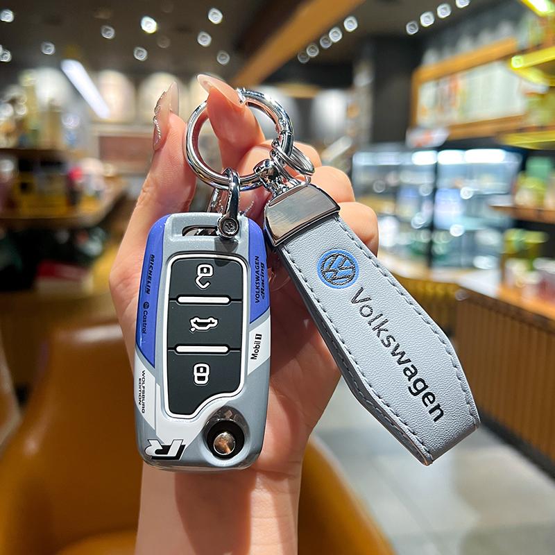 Для VOLKSWAGEN VW ABS Стиль Чехол-брелок для ключа автомобиля Оболочка Держатель пульта для VW Volkswagen Polo Tiguan Passat B5 B6 B7 Golf 4 5 6