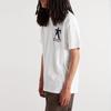 Carhartt WIP T-Shirts Men's White Crew Neck Moderate Straight Fit 23841192565714294