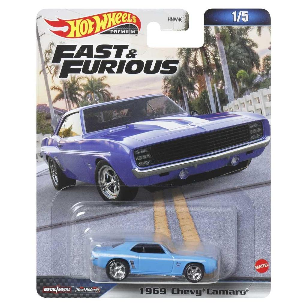 Hot Wheels Форсаж 1969 Chevy Camaro 3 и HKD24 & - (Возраст до)