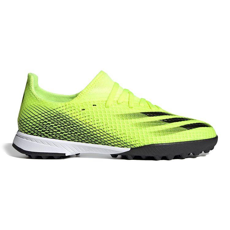 adidas Детские кроссовки X Ghosted.3 TF J Solar Yellow Cloud-White Royal-Blue FW6926
