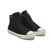 Converse Chuck Taylor All Star Круглый носок Шнуровка Нескользящая Износостойкая Обертывание Теплые Высокие парусиновые женские черные