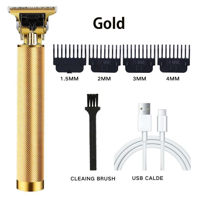 Профессиональная электрическая машинка для стрижки волос для мужчин, перезаряжаемая от USB, мужская электробритва, триммер для волос, машинка для стрижки бороды, парикмахерская машина для стрижки волос