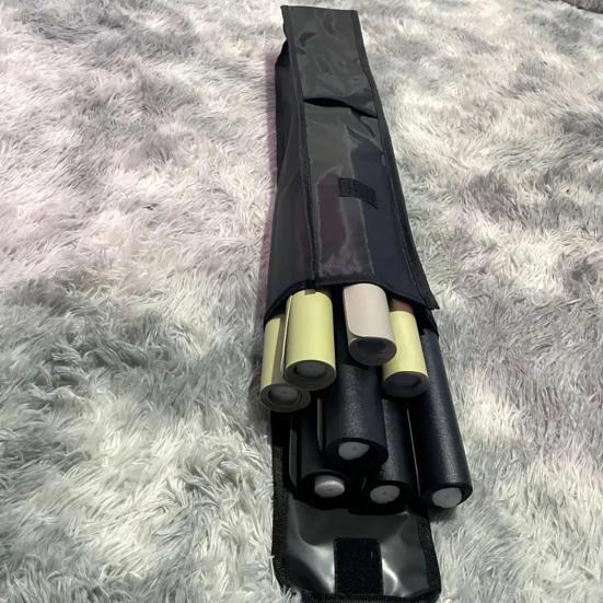 Wrapping Paper Organizer Waterproof Gift Wrap Storage Bag Wrapping Paper Rolls Holder with Reinforced Handle Side Pocket for 9 Standard Rolls