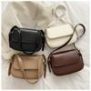 Chic Vintage Small Square Pu Shoulder Bag For Women Trendy 2021 Fashion Retro Purse