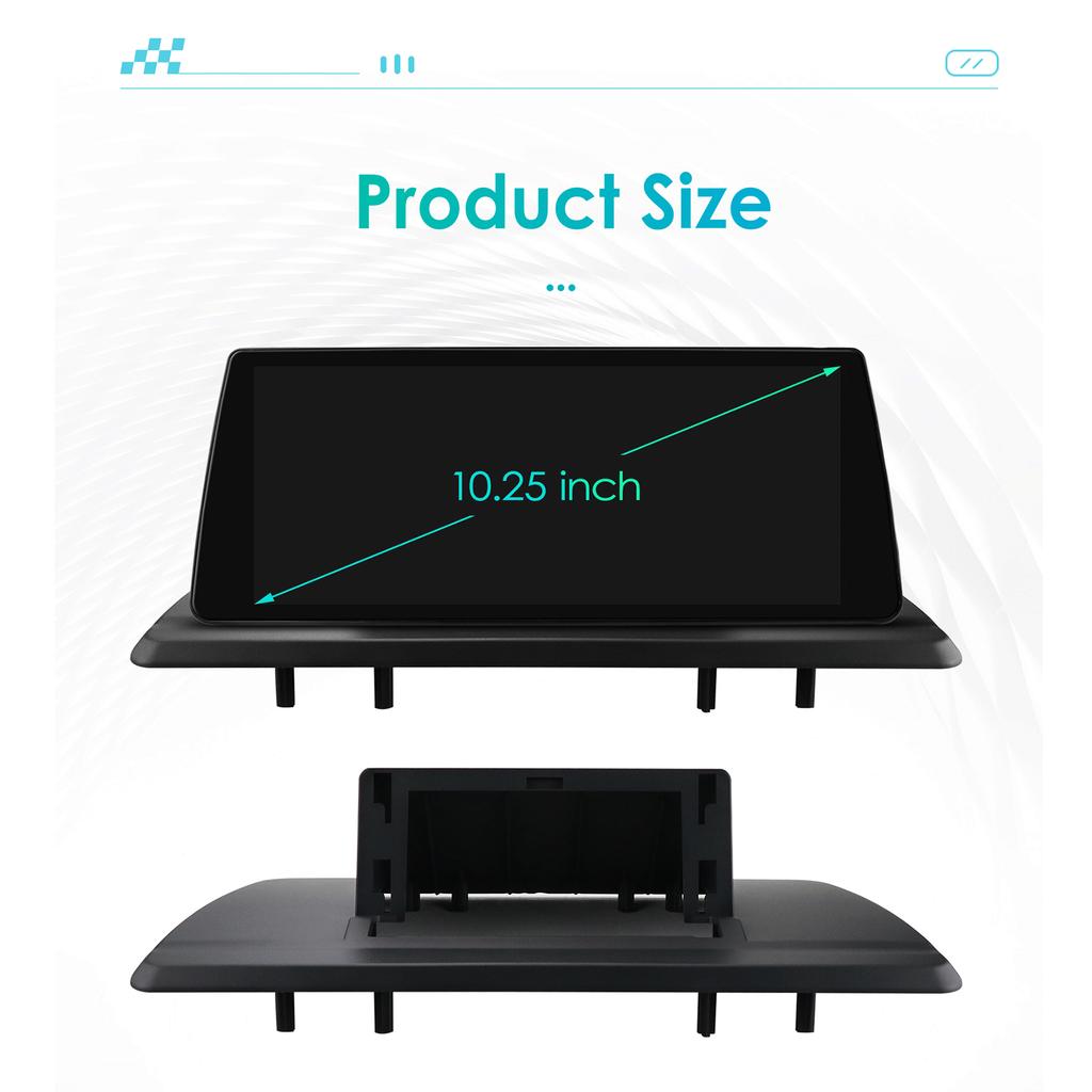 Hizpo 10,25" AI Carplay Android 13 Автомагнитола для BMW 1 серии E81 E82 E87 E88 CCC CIC Без экрана мультимедиа 2din Автомагнитола GPS Стерео Интеллектуальный RDS