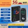Портативный двухдиапазонный 5G-маршрутизатор WiFi6: Высокоскоростное беспроводное подключение 2,4G/5,8G, глобальная универсальная совместимость