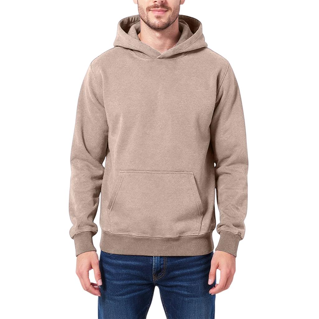 Men's And Women's Trend Loose Retro Wash With Water Aging Big News Hooded HoodHoodie