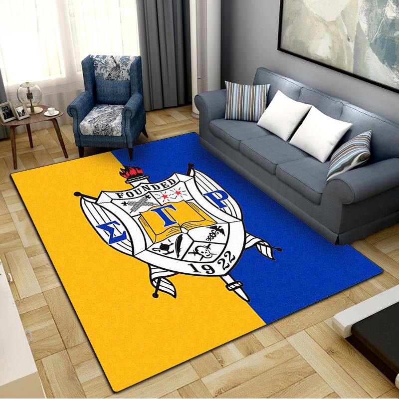 Sigma Gamma Rho Carpet Rug for Living Room Bedroom Home Sofa Decoration,Kids play Non-slip Floor Mat