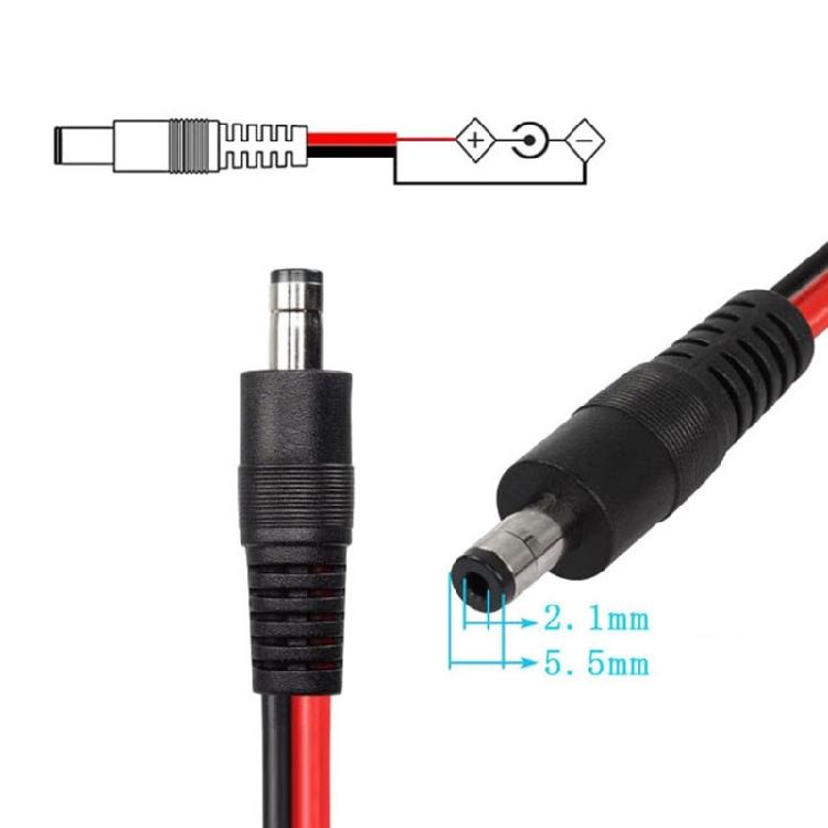 Удлинительный кабель-адаптер 14AWG XT60I (мама) на DC5521 (папа) для эффективной передачи энергии