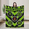 Плед для фанатов рок-группы Type O Negative, Музыкальный альбом, Пушистый, Забавный, Дышащий плед-покрывало для спальни, Осень/Зима, Офис