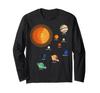 Telescope Binoculars Astrophysics Planet Science Astronomy Long Sleeve T-Shirt