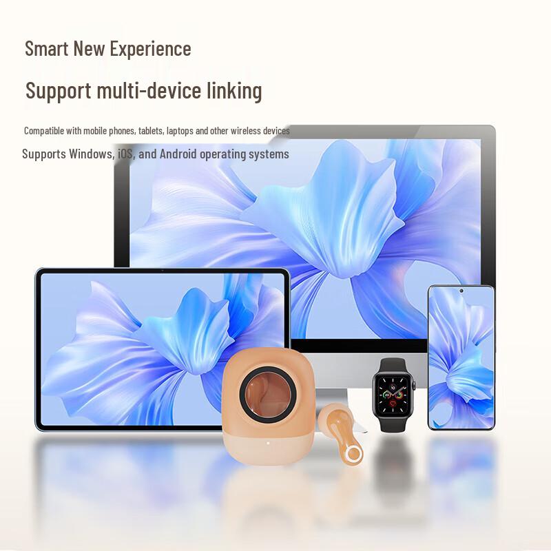 Lenovo Xiaoxin Pet Bag Semi-In-Ear Bluetooth 5.4 Wireless Earbuds