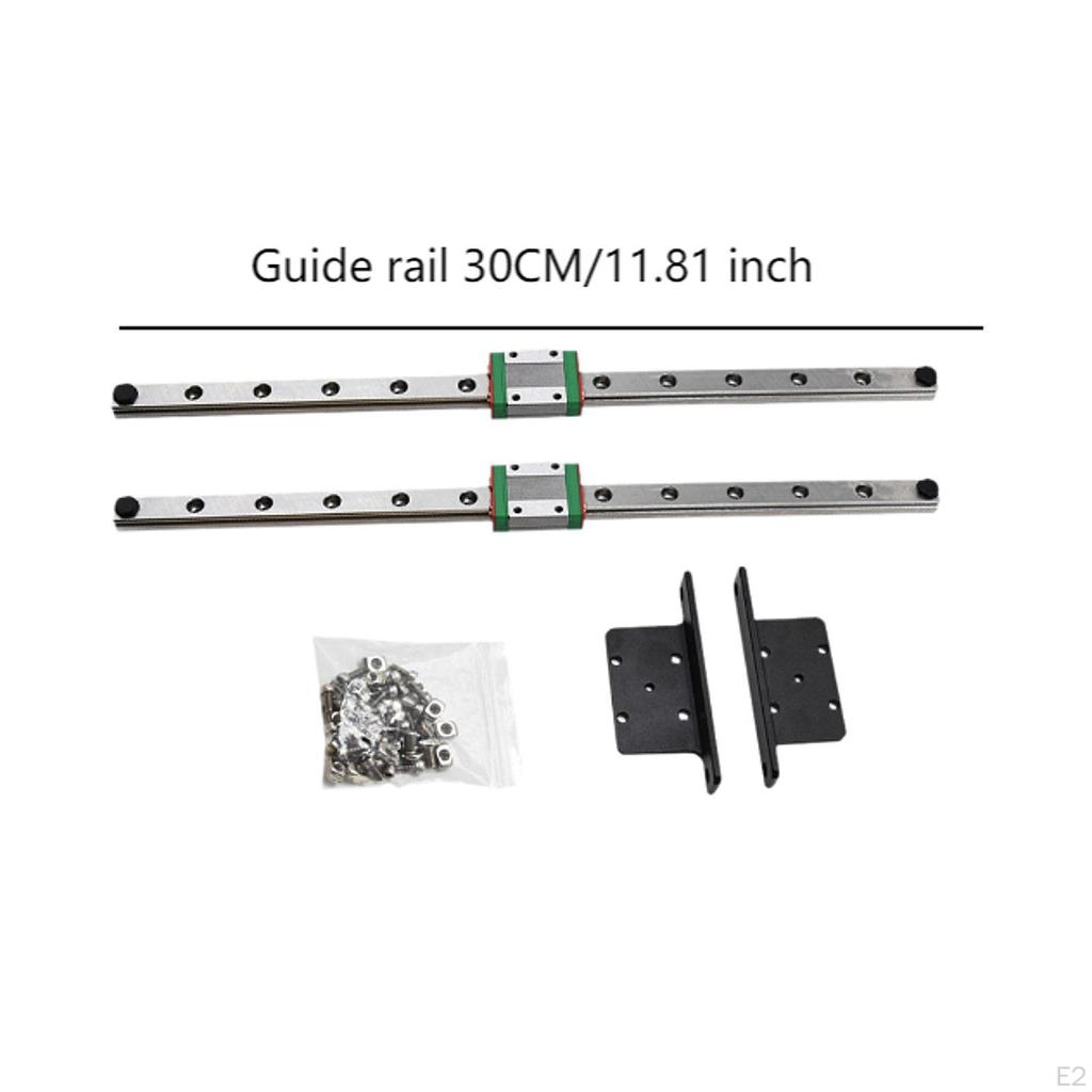 Linear Slide Rail 3D Printer 300mm Easy Installation Compatible Accessories