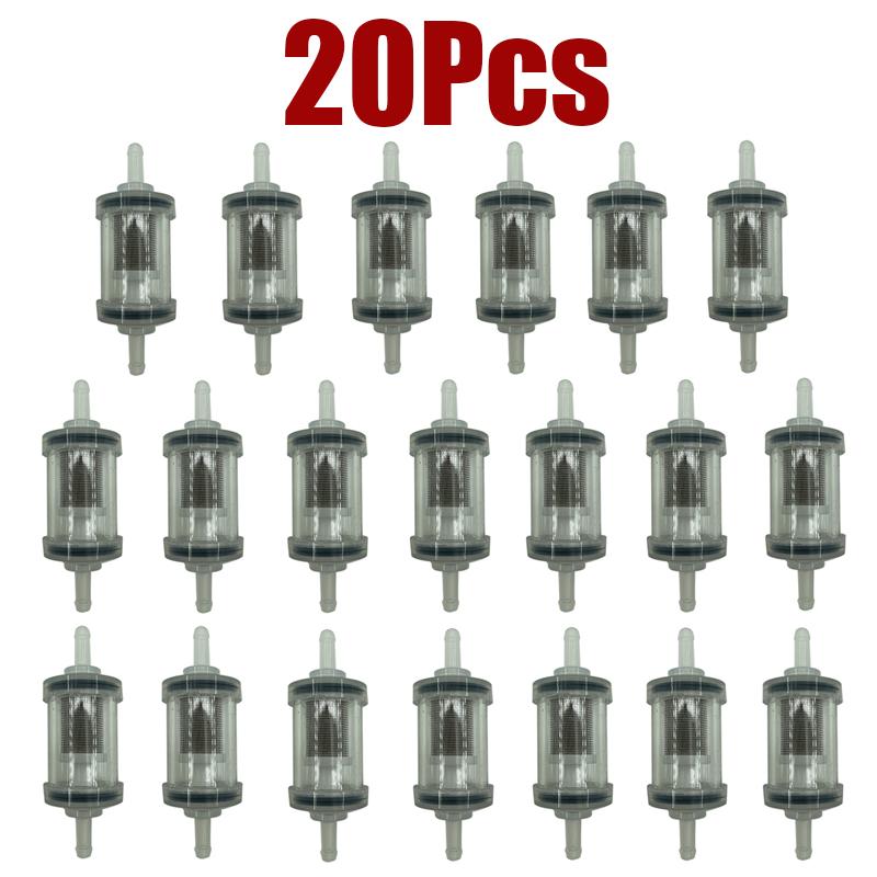 1/2/5/10/20X Car Diesel Fuel Filter Kits Air Parking Heater Parts Transparent Diesel Inline Wires Mesh for Eberspacher Webasto