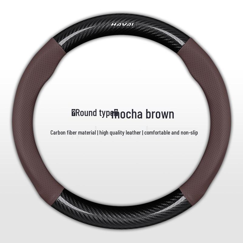 Haval Big Dog Steering Wheel Cover for 26 Models: Menglong Hi4, Big Dog Plus Gen 2, Xiaolong MAX, H6 Handlebar Cover Compatible