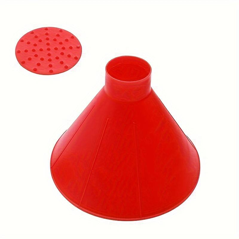 1 шт. большой размер автомобильного дворника, скребок для льда, многофункциональный скребок для снега, волшебный конус в форме легкого пластика, снежное шоу, рождественский подарок