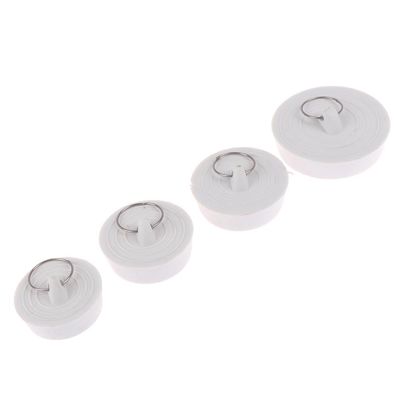 Rubber Sink Drain Stopper Plug With Hanging Ring For Bathtub Kitchen Bathroom