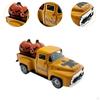 Halloween Alloy Truck Model Table Decor Creative Scary Pumpkin for Favor