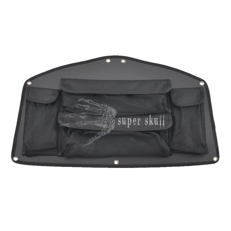 Motorcycle Black Trunk Lid Organizer Bag Tool Bag Inner Luggage Net 4 Pockets For Honda Glod Wing 1800 Goldwing GL1800 2001-2017