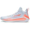 Li Ning Liren 3 Подошва с амортизацией OG Устойчивость к скольжению Устойчивость к истиранию Средняя высота Баскетбольные кроссовки Мужские Белые ABAS089-6