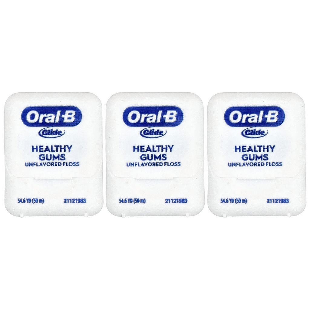 Oral-B Glide, Pro-Health, Original Floss, Unflavored, 3 Pack