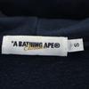 A Bathing Ape Сделано в Японии Свитшот с длинным рукавом Толстовка на молнии S Темно-синий Мужской Б/У
