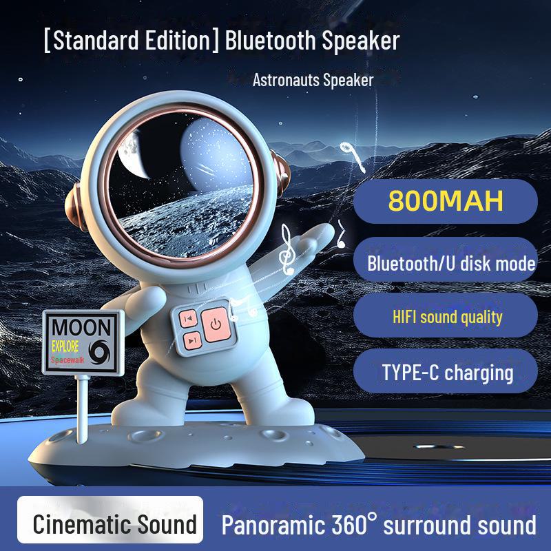 Новый Bluetooth-динамик Astronaut: USB-зарядка, настольное украшение, креативный подарок