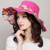 Hat for Women Foldable Fabric Hat for Spring Summer Large Brimmed Sun Hat for Women Outdoor Travel Vacation Beach Sun Protection Beach Hat