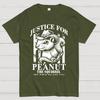 Justice For Peanut The Squirrel This World Has Gone Nuts Cotton Summer Casual Cool Loose T-Shirt