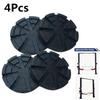 4pcs Rubber Arm Pads Lift Pad Rubber Arm Pad Fit For Auto Lift Car Auto Truck Hoist