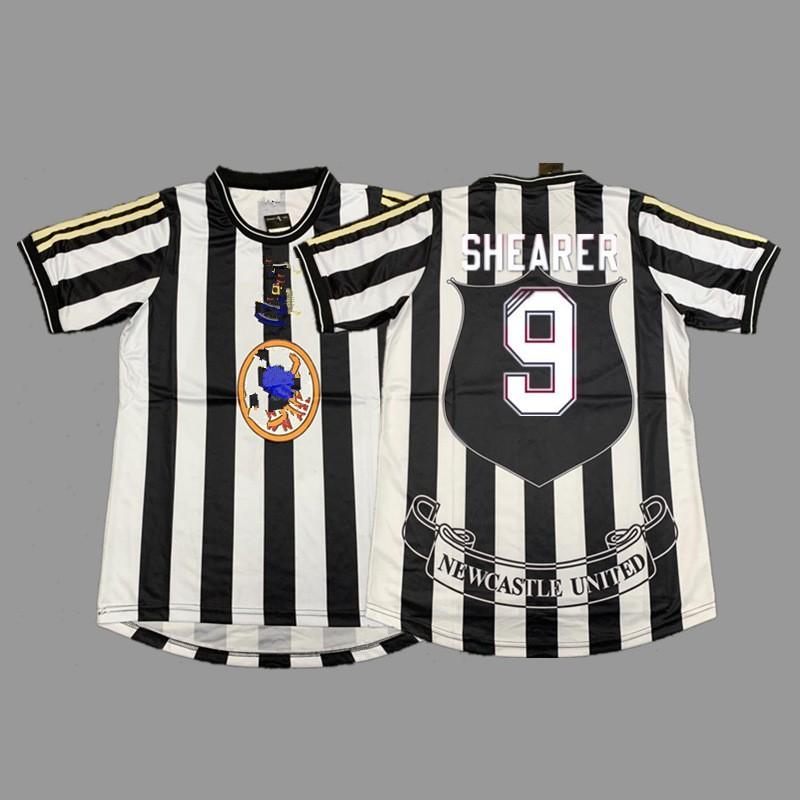 Retro Newcastle United Football Jerseys Short Long Sleeve Soccer Shirts Men Women Sports