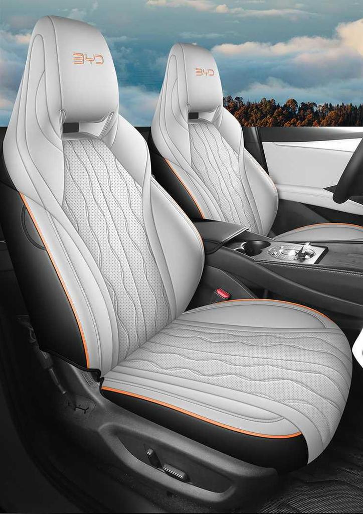 2026 BYD Seal 06 GT Чехлы на сиденья из кожи - Полное покрытие, Подушки на сиденья автомобиля для всех сезонов