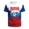 Qatar Football World Cup Fan Cheering Digital Printed Short Sleeved Needle Eye T-shirt
