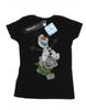Womens/Ladies Frozen Olaf And Troll Cotton T-Shirt
