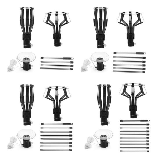 Устройство для замены лампочек Yousheng с присоской, простое в эксплуатации, высокодоступное устройство для замены лампочек с инструментом для извлечения лампочек на полюсах