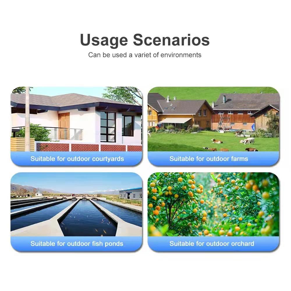 V380Pro 4G Уличная 1080P HD 360° Камера видеонаблюдения - Удаленный мониторинг без сети